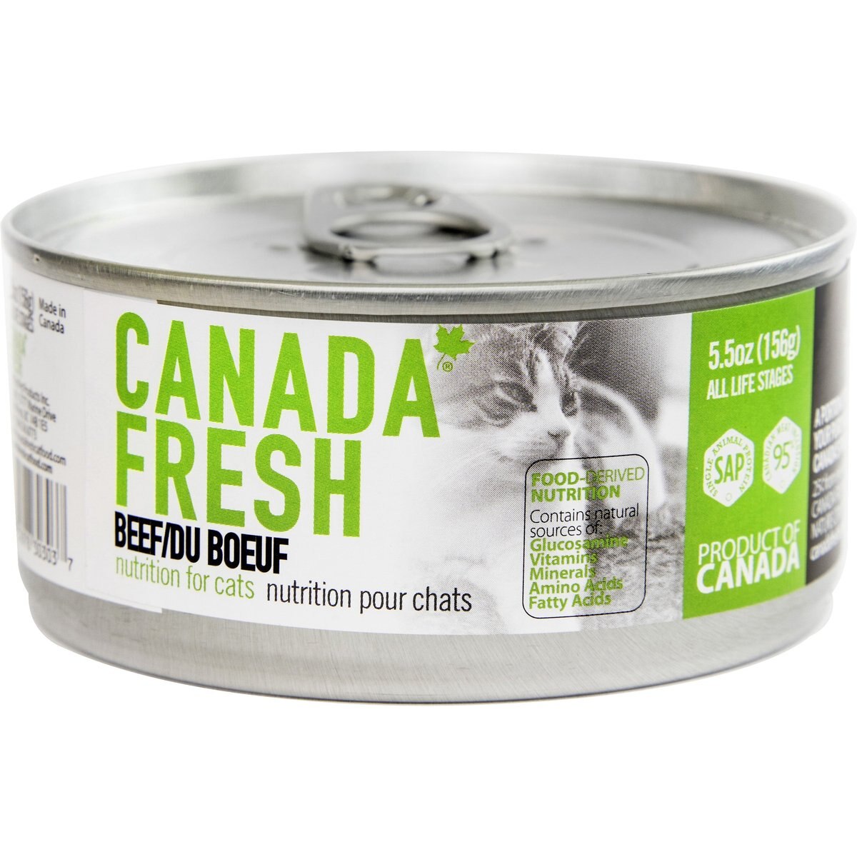 Canada Fresh Beef Canned Cat Food, 5.5-oz, case of 24