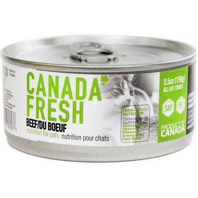 Canada Fresh Canada Fresh Beef Canned Cat Food, 5.5-oz, case of 24