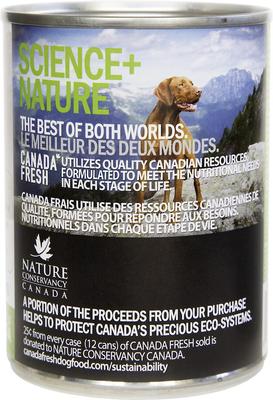 Show full view: Canada Fresh Beef Canned Dog Food, 13-oz, case of 12 slide 3 of 7