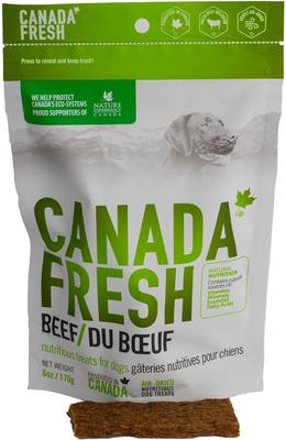 Show full view: Canada Fresh Beef Dog Treats, 6-oz bag slide 3 of 4