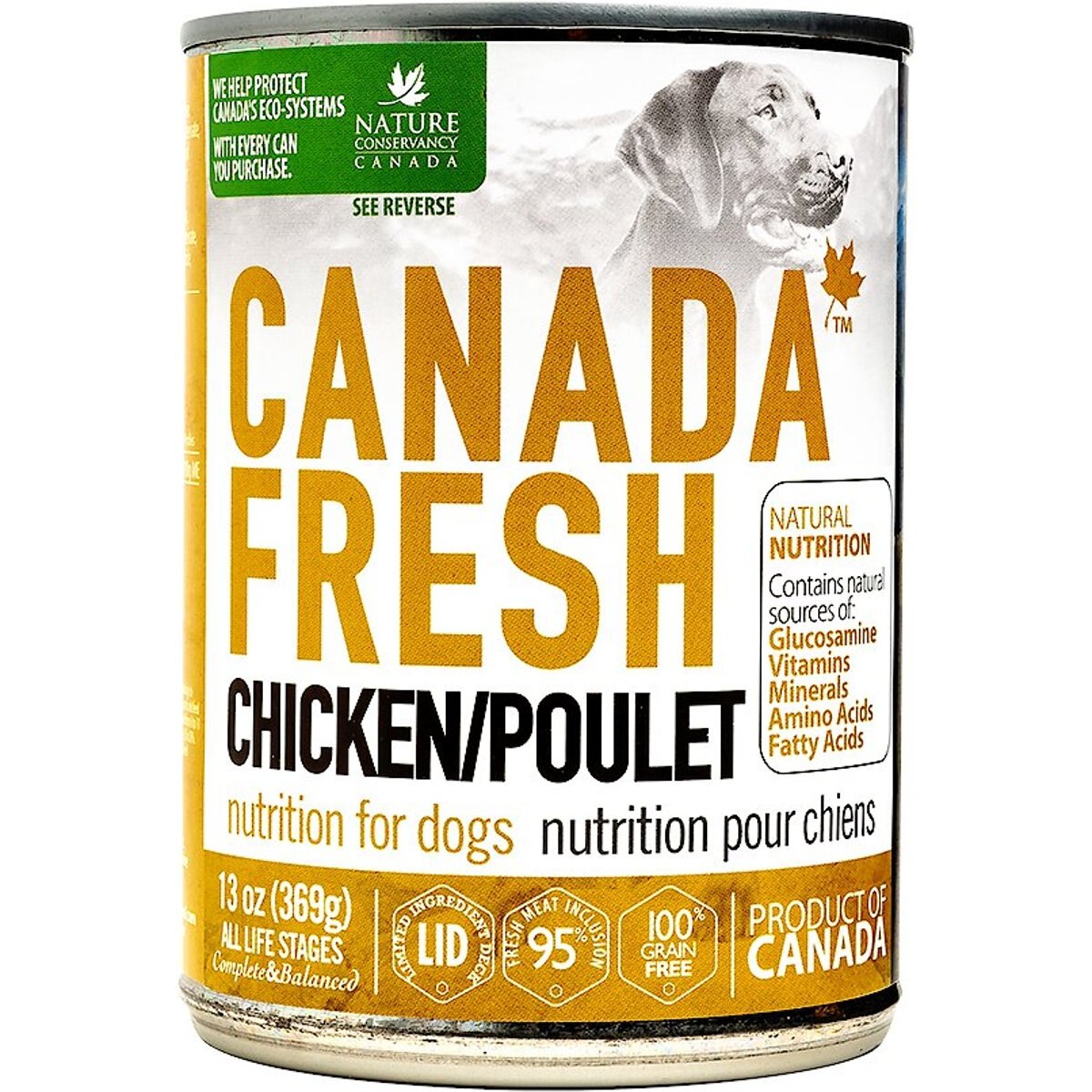 Canada Fresh Chicken Canned Dog Food, 13-oz, case of 12