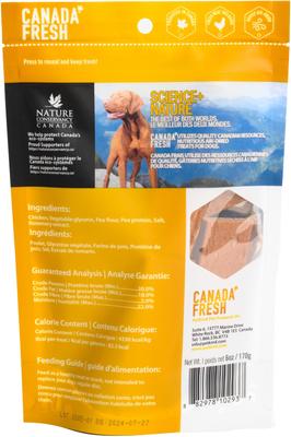 Show full view: Canada Fresh Chicken Dry Dog Treats, 6-oz bag slide 4 of 4