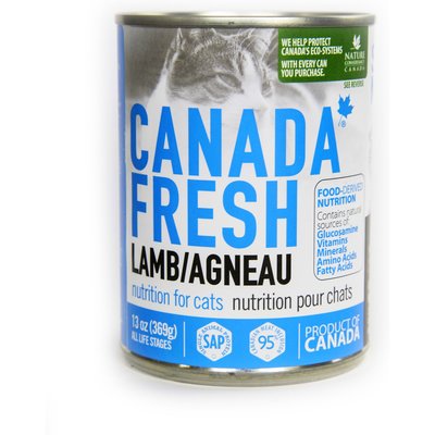 Canada Fresh Canada Fresh Lamb Canned Cat Food, 13-oz, case of 12