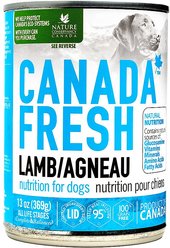 Canada Fresh Lamb Canned Dog Food, 13-oz, case of 12