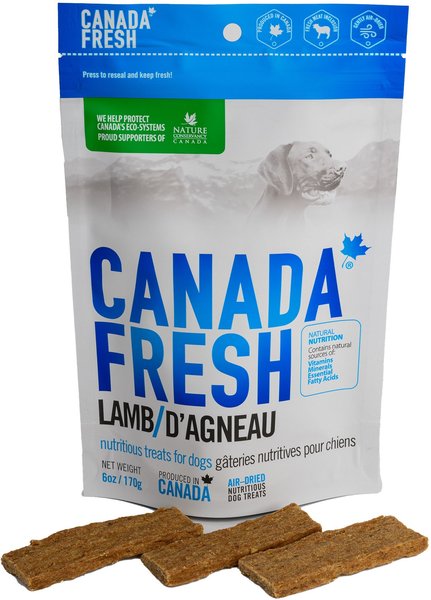 Canada Fresh Lamb Dog Treats, 6-oz bag