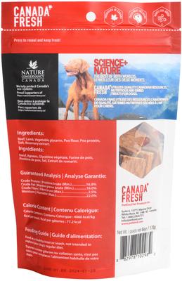 Show full view: Canada Fresh Red Meat Dog Treats, 6-oz bag slide 4 of 4