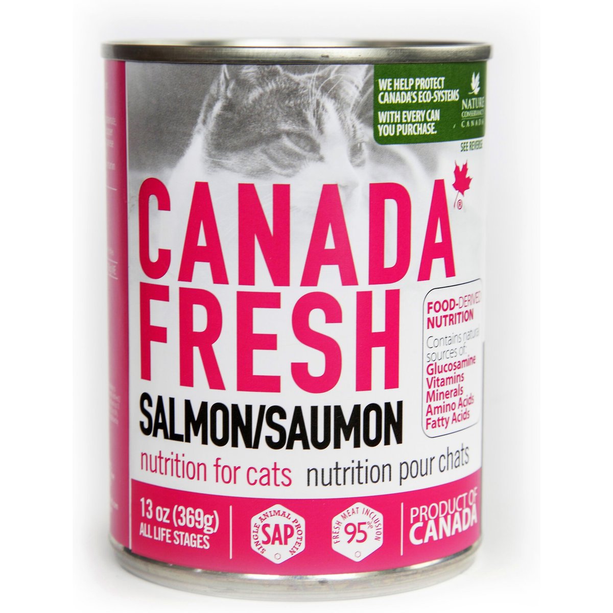 Canada Fresh Salmon Canned Cat Food, 13-oz, case of 12