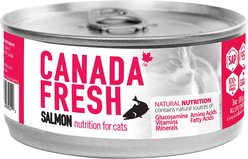 Canada Fresh Salmon Canned Cat Food, 3-oz, case of 24