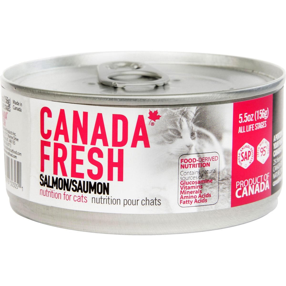 Canada Fresh Salmon Canned Cat Food, 5.5-oz, case of 24