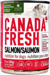 Canada Fresh Salmon Canned Dog Food, 13-oz, case of 12