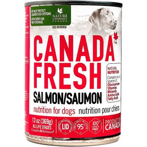 Canada Fresh Salmon Canned Dog Food, 13-oz, case of 12
