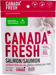 Canada Fresh Salmon Soft & Chewy Cat Treats, 3-oz bag