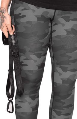 Show full view: Canada Pooch Adjustable Length Utility Dog Leash, Black Camo, Large/X-Large: 4 to 6-ft long, 1-in wide slide 6 of 6