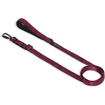 Canada Pooch Canada Pooch Adjustable Length Utility Dog Leash, Plum Camo, Large/X-Large: 4 to 6-ft long, 1-in wide