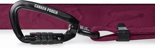 Show full view: Canada Pooch Adjustable Length Utility Dog Leash, Plum Camo, Large/X-Large: 4 to 6-ft long, 1-in wide slide 3 of 6