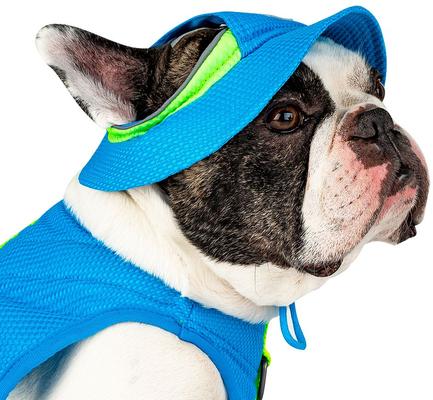 Show full view: Canada Pooch Chill Seeker Cooling Dog Hat, Large slide 3 of 6
