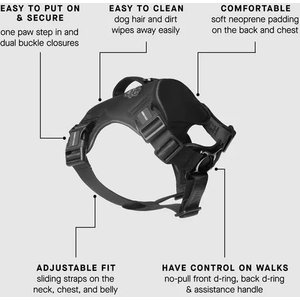 Canada Pooch Complete Control Dog Harness, Plum, Large