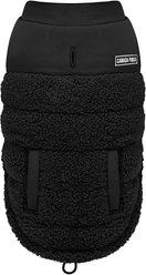 Canada Pooch Cool Factor Puffer Dog Coat, Black, 24