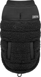 Canada Pooch Cool Factor Puffer Dog Coat, Black, 28