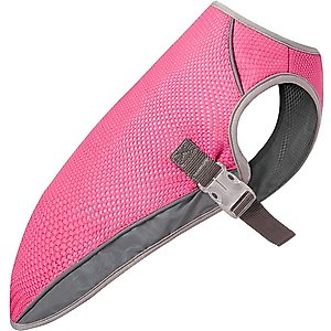 Canada Pooch Cooling Dog Vest, Neon Pink, 14