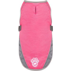 Canada Pooch Cooling Dog Vest, Neon Pink, 14