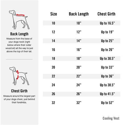 Show full view: Canada Pooch Cooling Dog Vest, Tie Dye, 20 slide 3 of 9