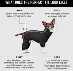 Canada Pooch Dog Snowsuit, Black, 14 slide 2 of 4