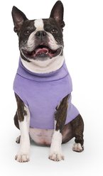 Canada Pooch Easy-on Stretch Fleece Dog Sweater, Lilac, 16-in