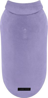 Show full view: Canada Pooch Easy-on Stretch Fleece Dog Sweater, Lilac, 22-in slide 4 of 6