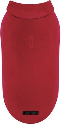 Show full view: Canada Pooch Easy-on Stretch Fleece Dog Sweater, Red, 14-in slide 4 of 6