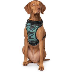 Canada Pooch Everything Dog Harness, Green Camo, Small