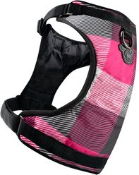 Canada Pooch Everything Dog Harness, Pink Plaid, Large
