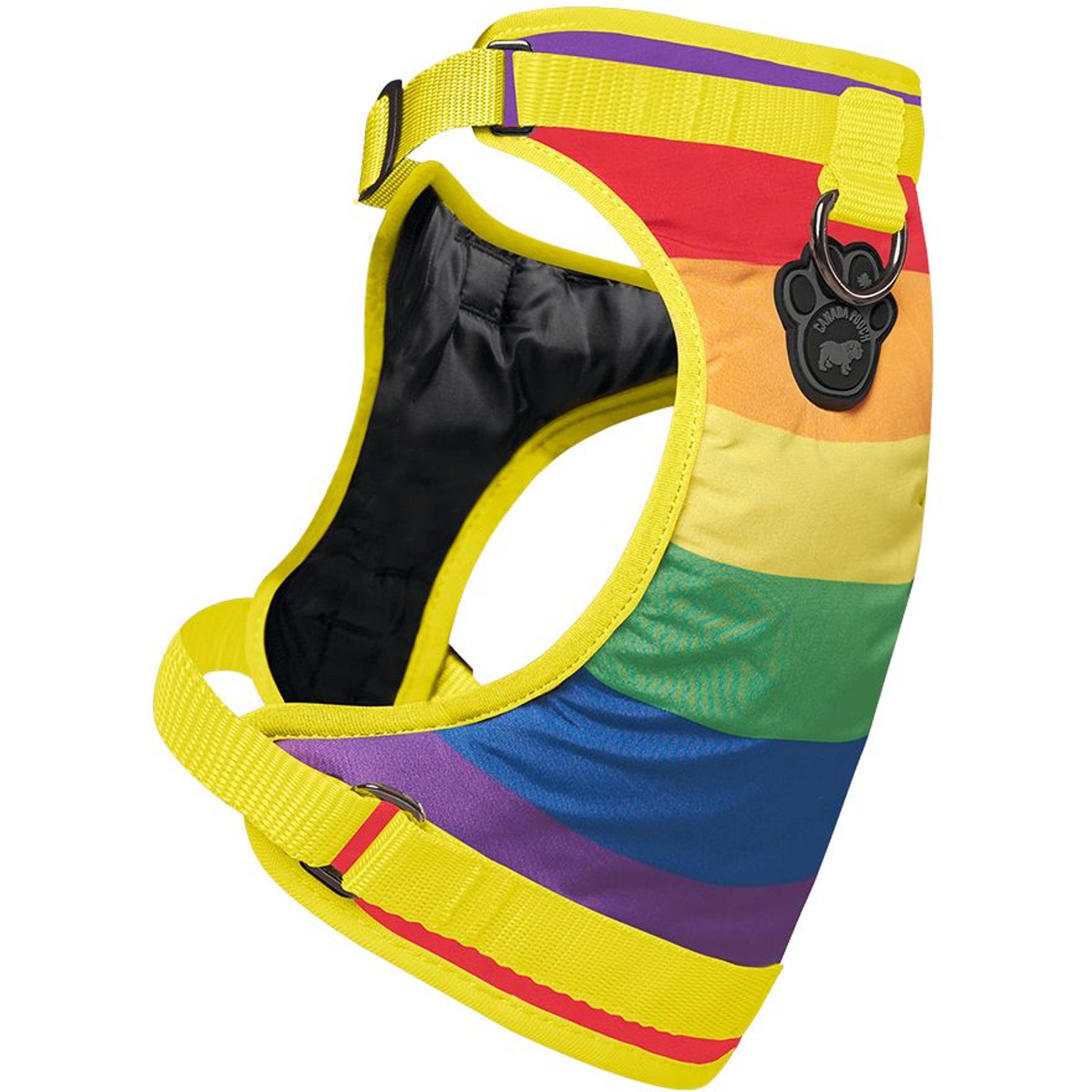 Canada Pooch Everything Dog Harness, Rainbow, Large