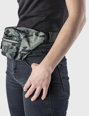 Show full view: Canada Pooch Fanny Pack Dog Tag Accessory, Green Camo, Small slide 3 of 5