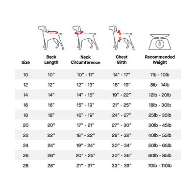 Show full view: Canada Pooch Harness Dog Raincoat, Black, 24 slide 5 of 7