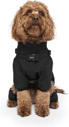 Canada Pooch Harness Dog Snowsuit, Black, 14-in