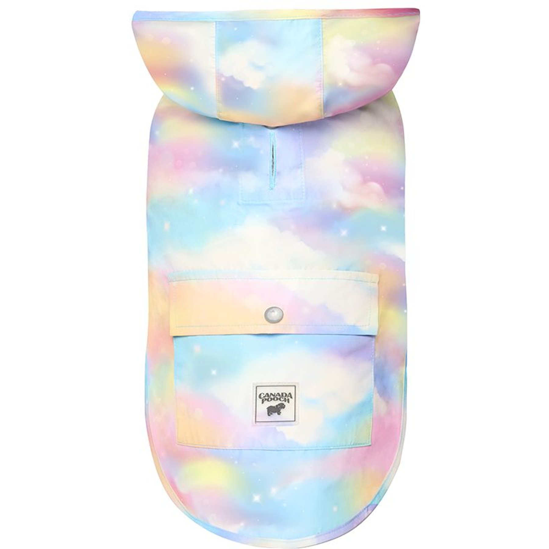 Canada Pooch Pick Me Dog Poncho, Cloud Dreams, 28