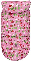 Canada Pooch Pick Me Dog Poncho, Strawberries, 28