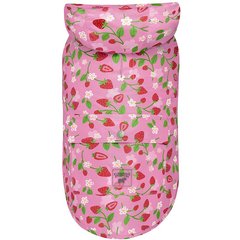 Canada Pooch Pick Me Dog Poncho, Strawberries, 28
