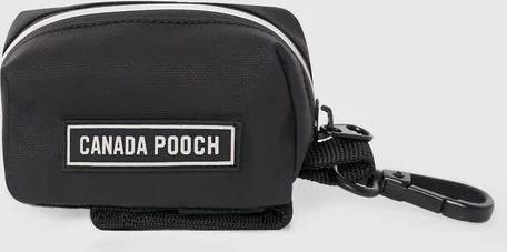 Show full view: Canada Pooch Poop Bag Dispenser Dog Tag Accessory, Black, Small slide 3 of 6