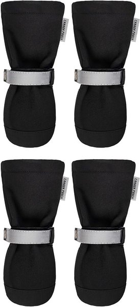 Show full view: Canada Pooch Soft Shield Dog Boots, Black, 5-in slide 3 of 6