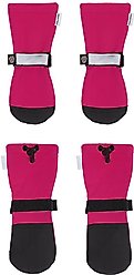 Canada Pooch Soft Shield Dog Boots, Pink Reflective, 1