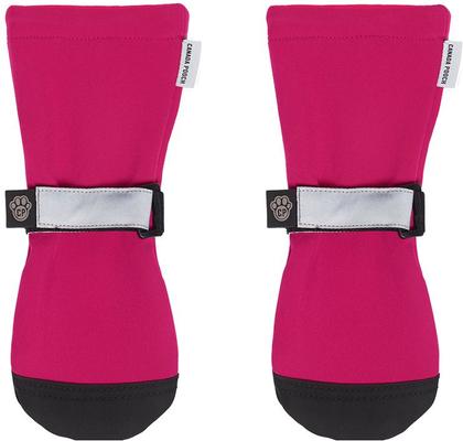Show full view: Canada Pooch Soft Shield Dog Boots, Pink Reflective, 1 slide 4 of 7