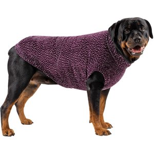 Canada Pooch Soho Dog Sweater, Magenta Mix, 26
