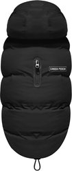 Canada Pooch The Waterproof Puffer Dog Coat, Black, 12