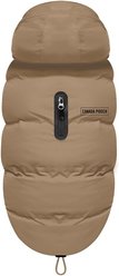 Canada Pooch The Waterproof Puffer Dog Coat, Taupe, 16