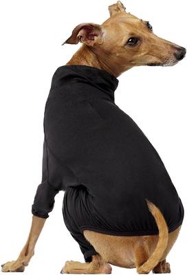 Show full view: Canada Pooch Thermal Layer Dog Onesie, Black, 18 slide 3 of 6
