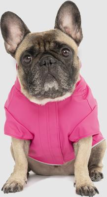 Show full view: Canada Pooch Torrential Tracker Dog Raincoat, 14, Pink slide 2 of 6