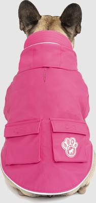 Show full view: Canada Pooch Torrential Tracker Dog Raincoat, 14, Pink slide 3 of 6