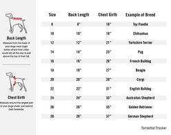 Canada Pooch Torrential Tracker Dog Raincoat, Blue Clouds, 8 slide 2 of 6